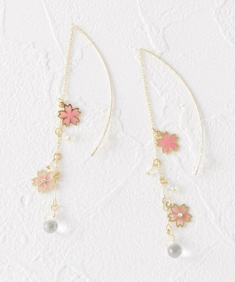 桜じゃらアメリカンピアス