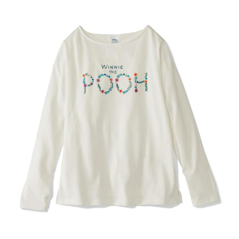 【おうちディズニー化計画】プリント長袖Ｔシャツ（選べるキャラクター）（ディズニー）