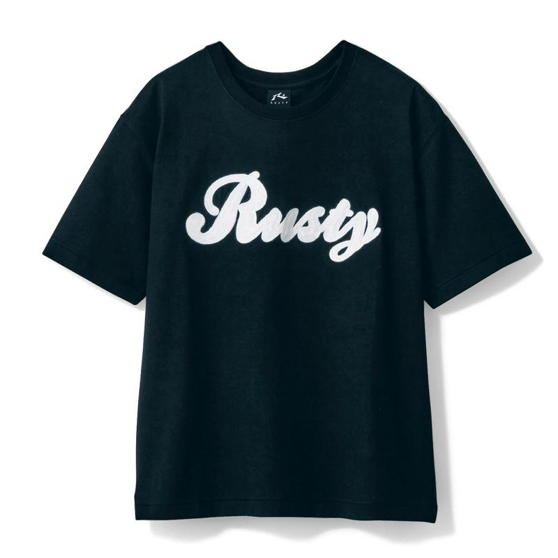 カラバリ豊富◎バックスマイルロゴ半袖Ｔシャツ【ＵＶケア】（ラスティ/RUSTY）