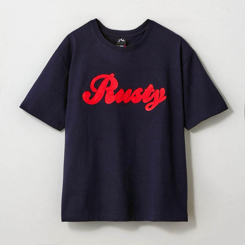 カラバリ豊富◎バックスマイルロゴ半袖Ｔシャツ【ＵＶケア】（ラスティ/RUSTY）