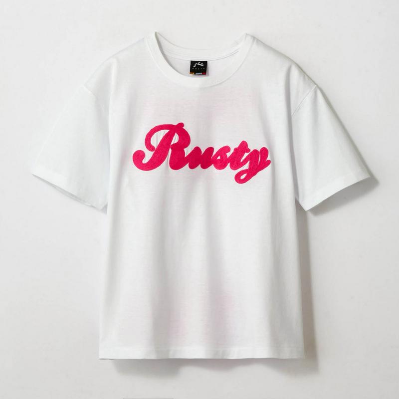 カラバリ豊富◎バックスマイルロゴ半袖Ｔシャツ【ＵＶケア】（ラスティ/RUSTY）