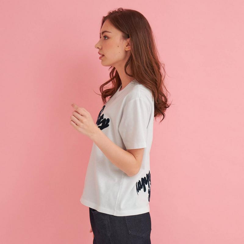 カラバリ豊富◎バックスマイルロゴ半袖Ｔシャツ【ＵＶケア】（ラスティ/RUSTY）