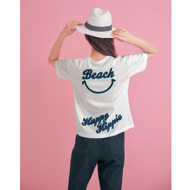 カラバリ豊富◎バックスマイルロゴ半袖Ｔシャツ【ＵＶケア】（ラスティ/RUSTY）