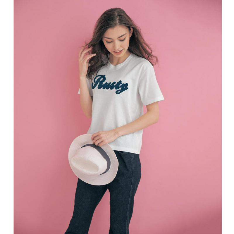 カラバリ豊富◎バックスマイルロゴ半袖Ｔシャツ【ＵＶケア】（ラスティ/RUSTY）
