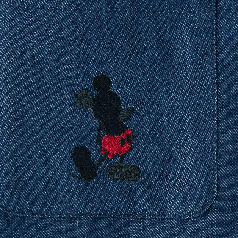 チュニックデニムシャツ「ミッキーマウス」（ディズニー）
