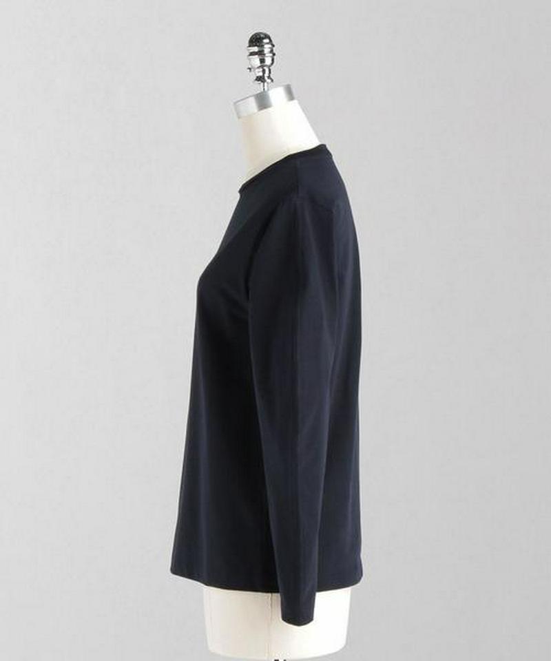 ＜LOEFF＞オーガニックコットン クレセントスリーブカットソー