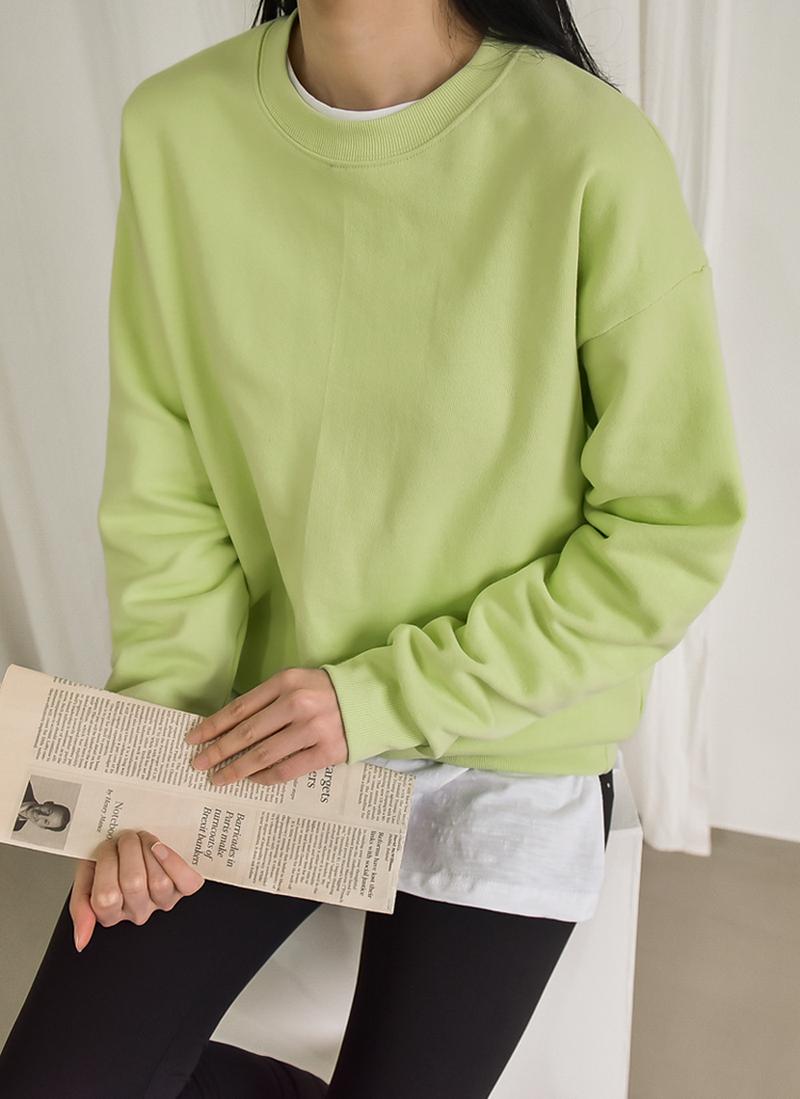 6COLORSクルーネックスウェット