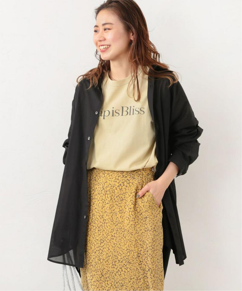 ワイドシルエットシアーシャツ◆（JOURNAL STANDARD relume）