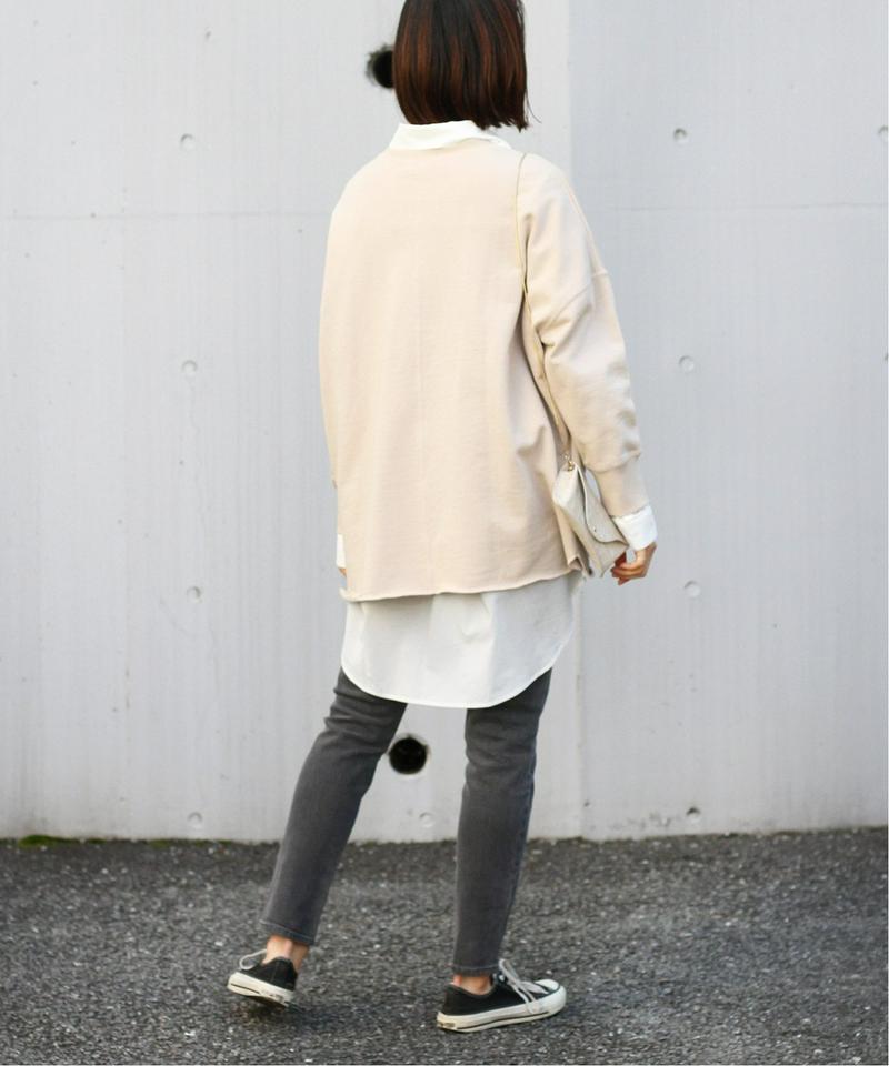 ワイドシルエットシアーシャツ◆（JOURNAL STANDARD relume）