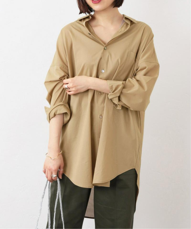 ワイドシルエットシアーシャツ◆（JOURNAL STANDARD relume）