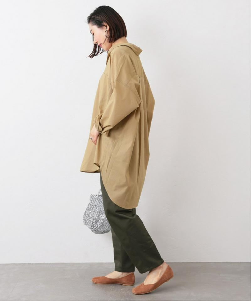 ワイドシルエットシアーシャツ◆（JOURNAL STANDARD relume）
