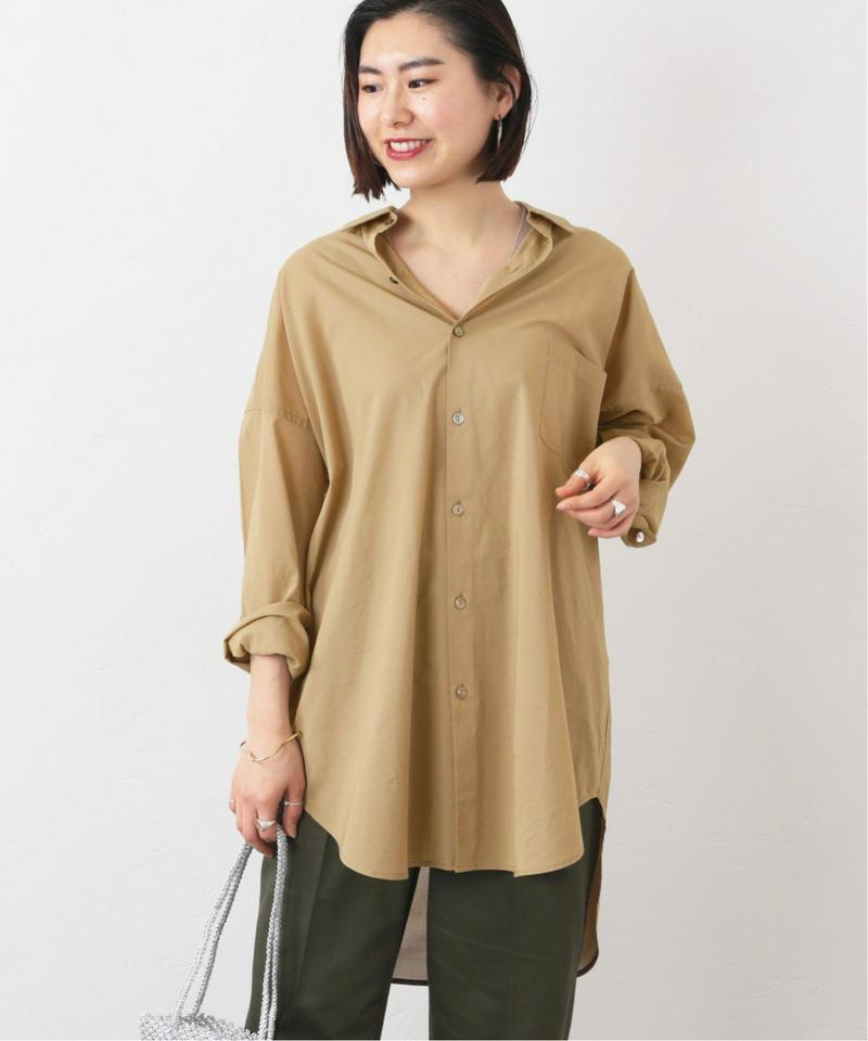 ワイドシルエットシアーシャツ◆（JOURNAL STANDARD relume）