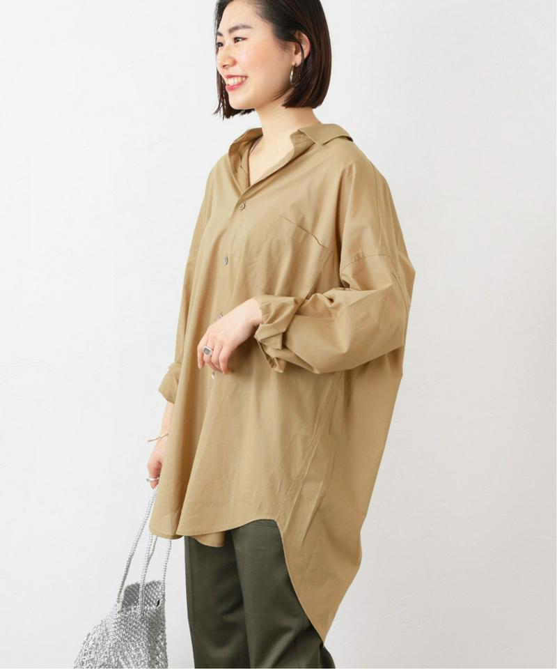 ワイドシルエットシアーシャツ◆（JOURNAL STANDARD relume）