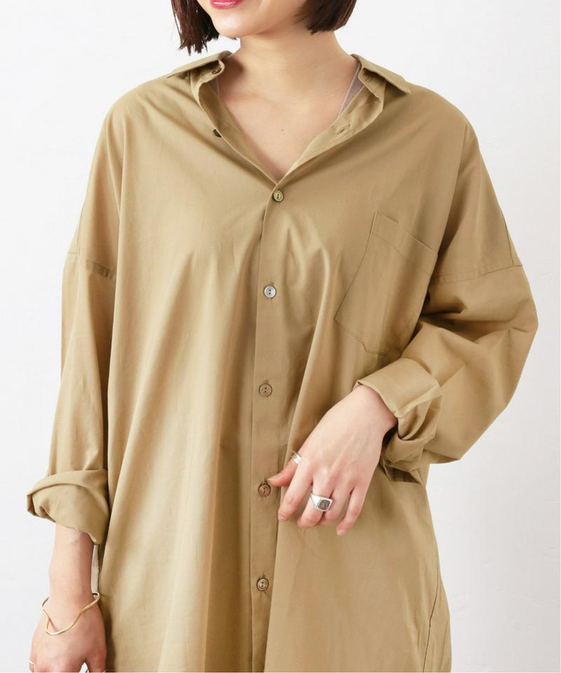ワイドシルエットシアーシャツ◆（JOURNAL STANDARD relume）
