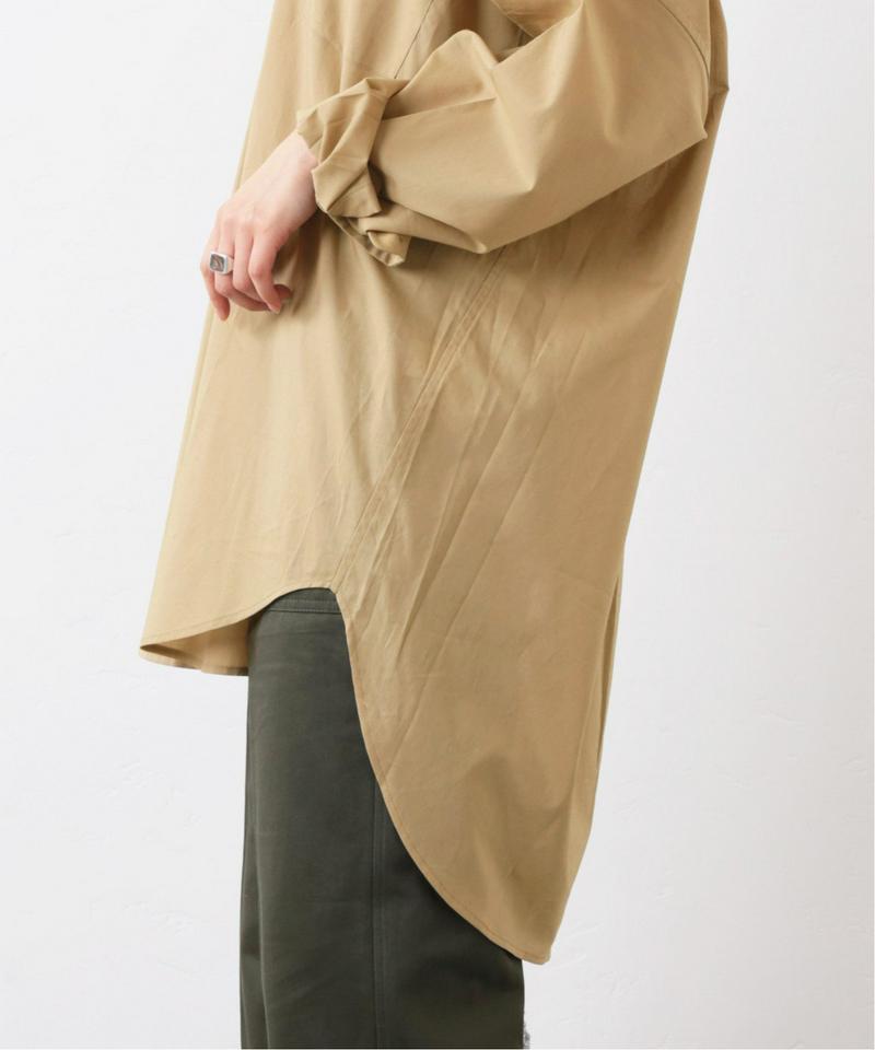 ワイドシルエットシアーシャツ◆（JOURNAL STANDARD relume）
