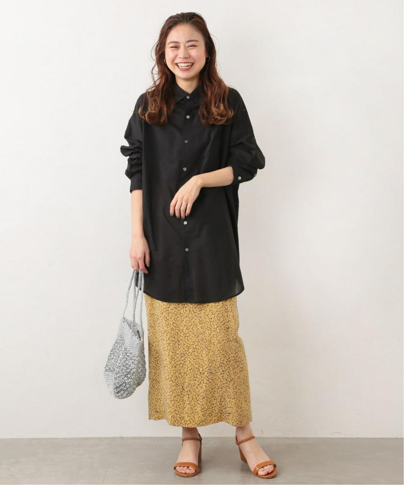 ワイドシルエットシアーシャツ◆（JOURNAL STANDARD relume）