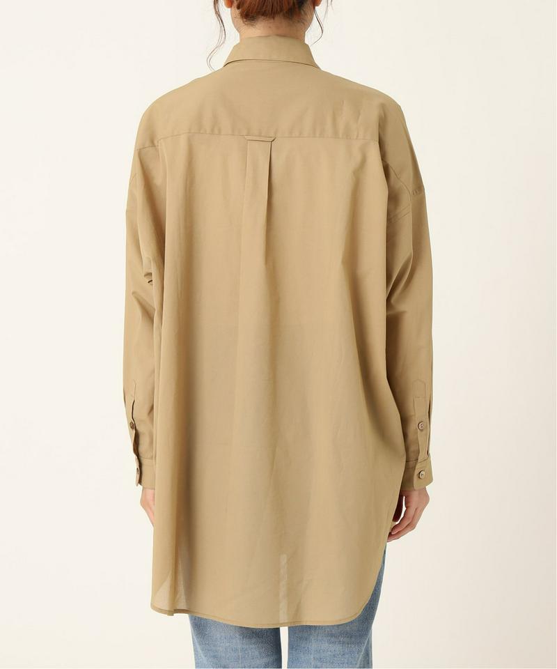 ワイドシルエットシアーシャツ◆（JOURNAL STANDARD relume）