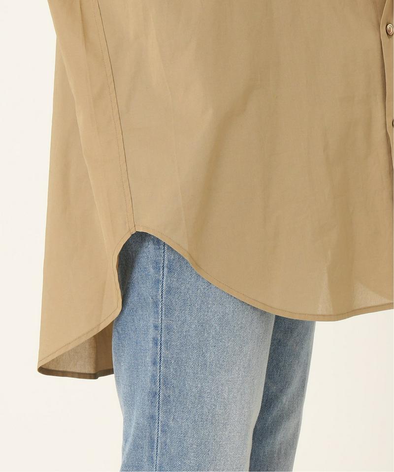 ワイドシルエットシアーシャツ◆（JOURNAL STANDARD relume）