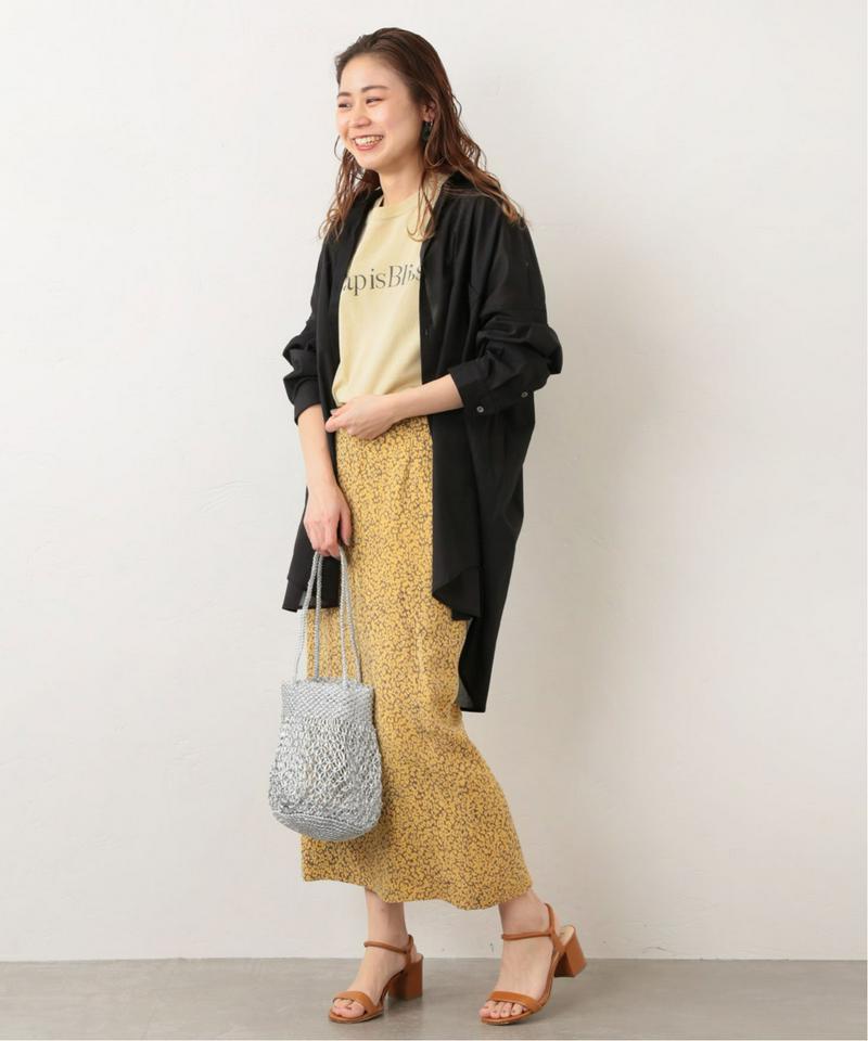 ワイドシルエットシアーシャツ◆（JOURNAL STANDARD relume）