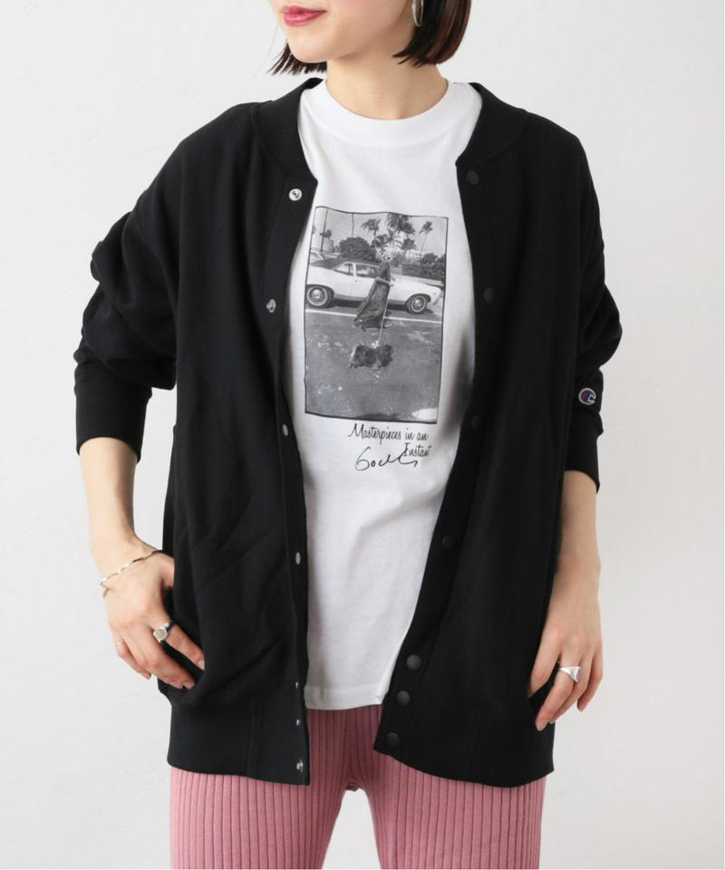 【CHAMPION/チャンピオン】 SMU 10oz FRENCH TERRYリブスナップスウェット◆（JOURNAL STANDARD relume）