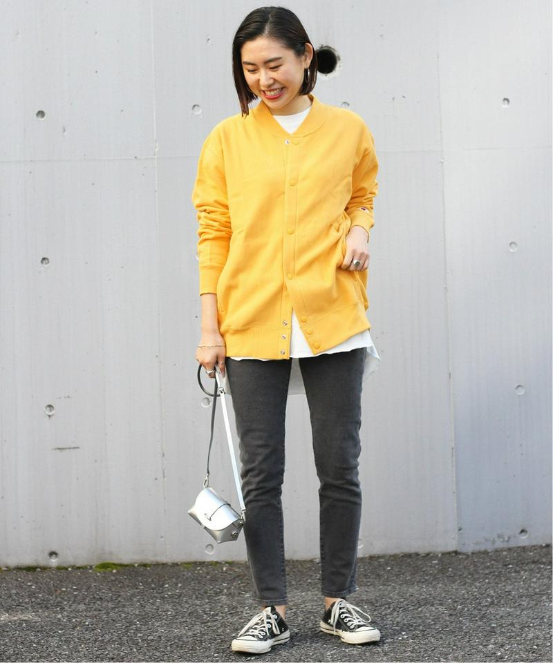 【CHAMPION/チャンピオン】 SMU 10oz FRENCH TERRYリブスナップスウェット◆（JOURNAL STANDARD relume）