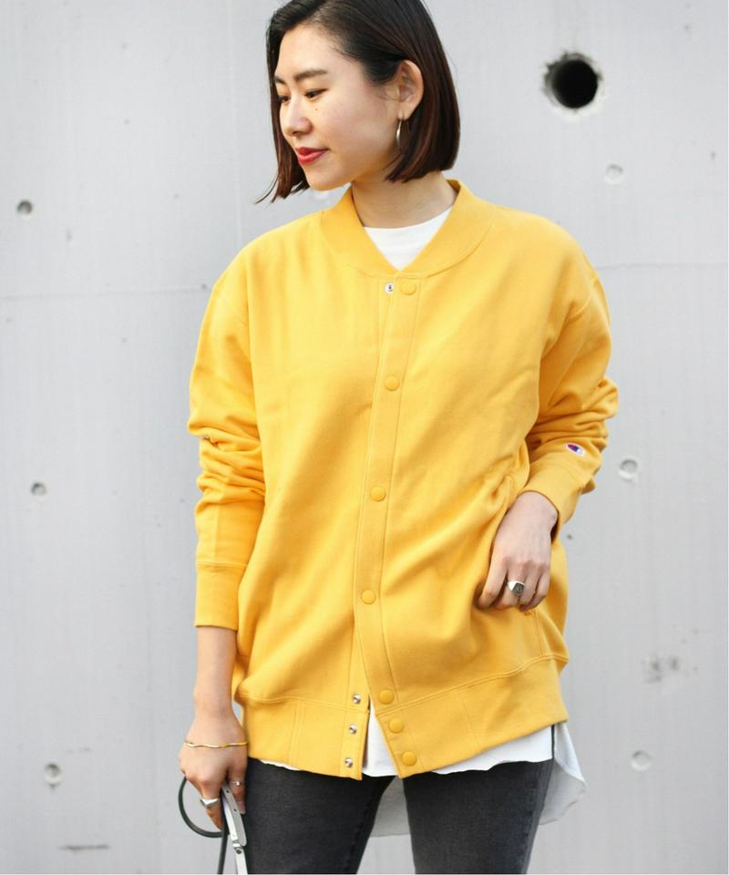 【CHAMPION/チャンピオン】 SMU 10oz FRENCH TERRYリブスナップスウェット◆（JOURNAL STANDARD relume）
