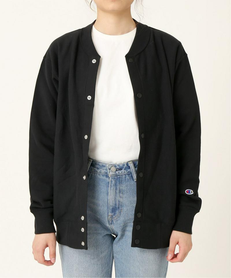 【CHAMPION/チャンピオン】 SMU 10oz FRENCH TERRYリブスナップスウェット◆（JOURNAL STANDARD relume）
