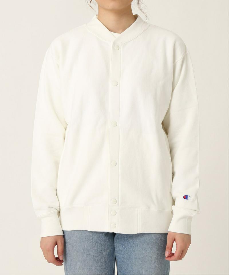 【CHAMPION/チャンピオン】 SMU 10oz FRENCH TERRYリブスナップスウェット◆（JOURNAL STANDARD relume）