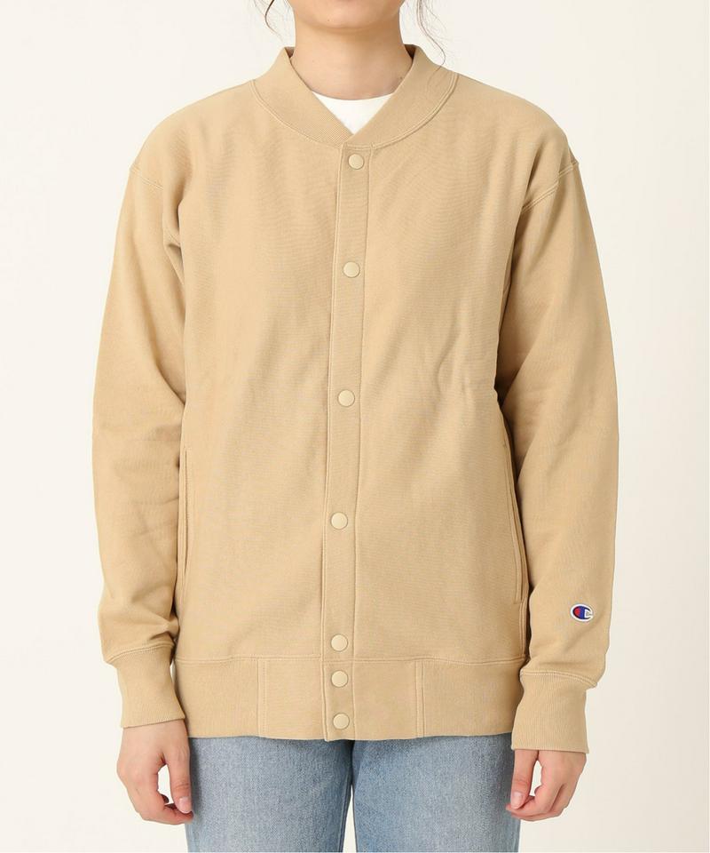【CHAMPION/チャンピオン】 SMU 10oz FRENCH TERRYリブスナップスウェット◆（JOURNAL STANDARD relume）