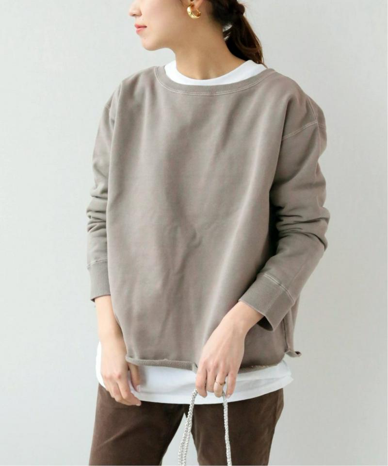 《追加》ピグメントバッククロススウェット◆（JOURNAL STANDARD relume）