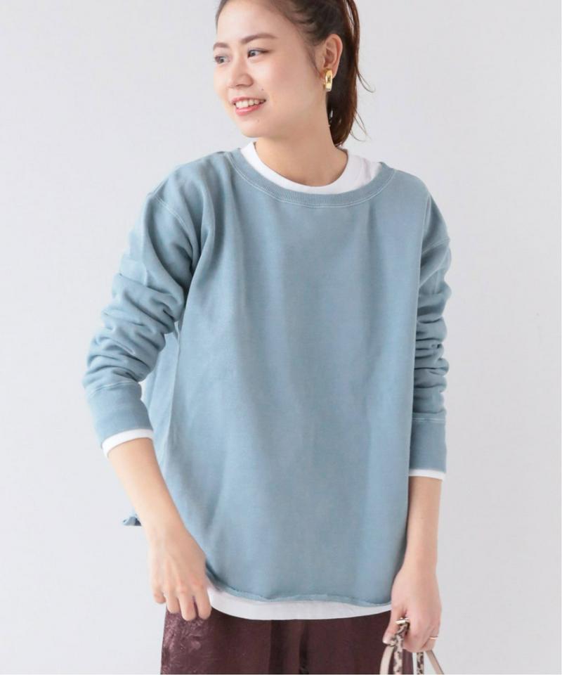 《追加》ピグメントバッククロススウェット◆（JOURNAL STANDARD relume）