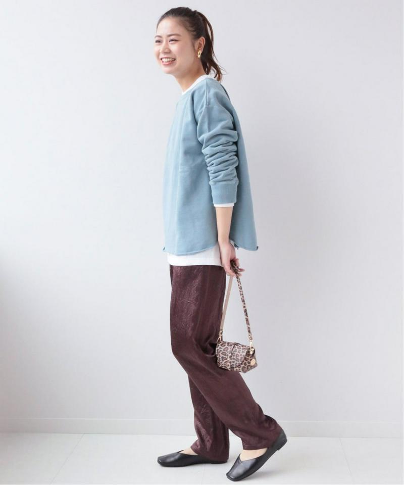 《追加》ピグメントバッククロススウェット◆（JOURNAL STANDARD relume）