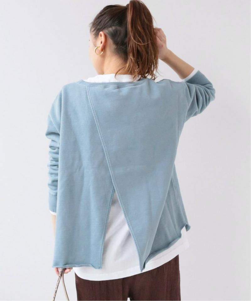 《追加》ピグメントバッククロススウェット◆（JOURNAL STANDARD relume）
