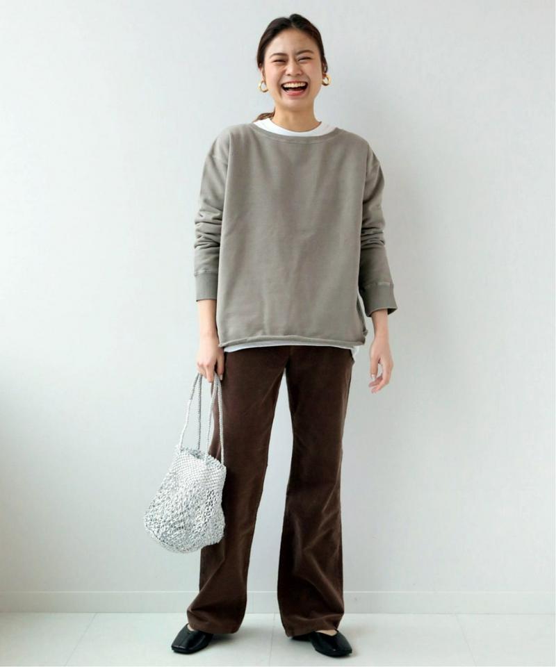 《追加》ピグメントバッククロススウェット◆（JOURNAL STANDARD relume）