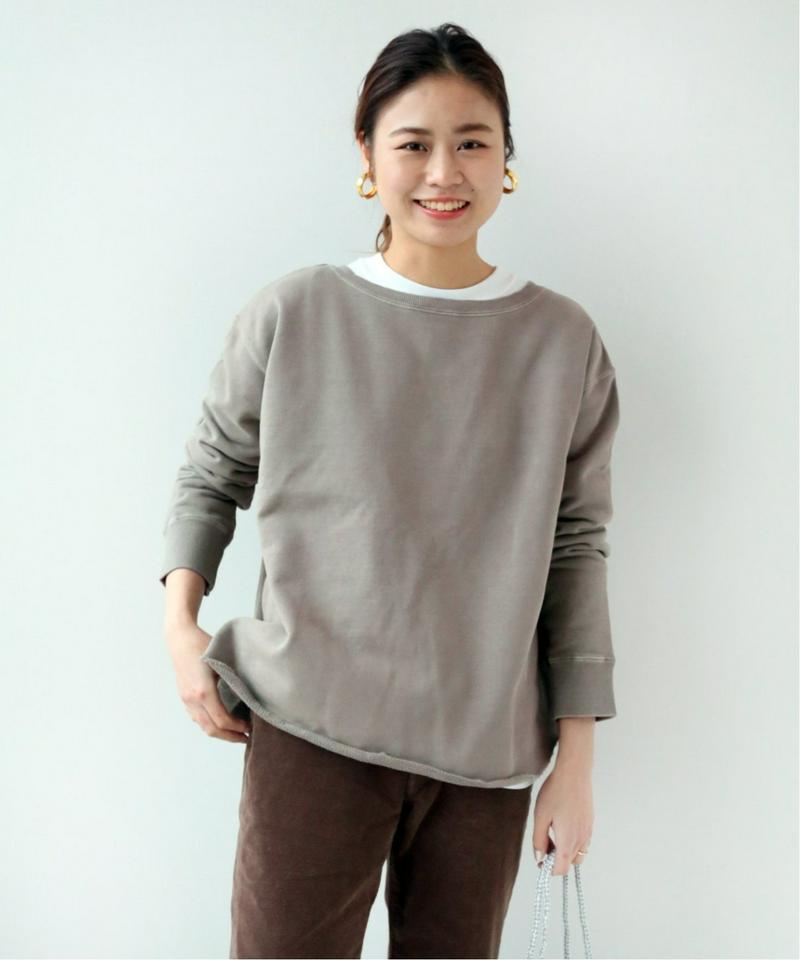 《追加》ピグメントバッククロススウェット◆（JOURNAL STANDARD relume）