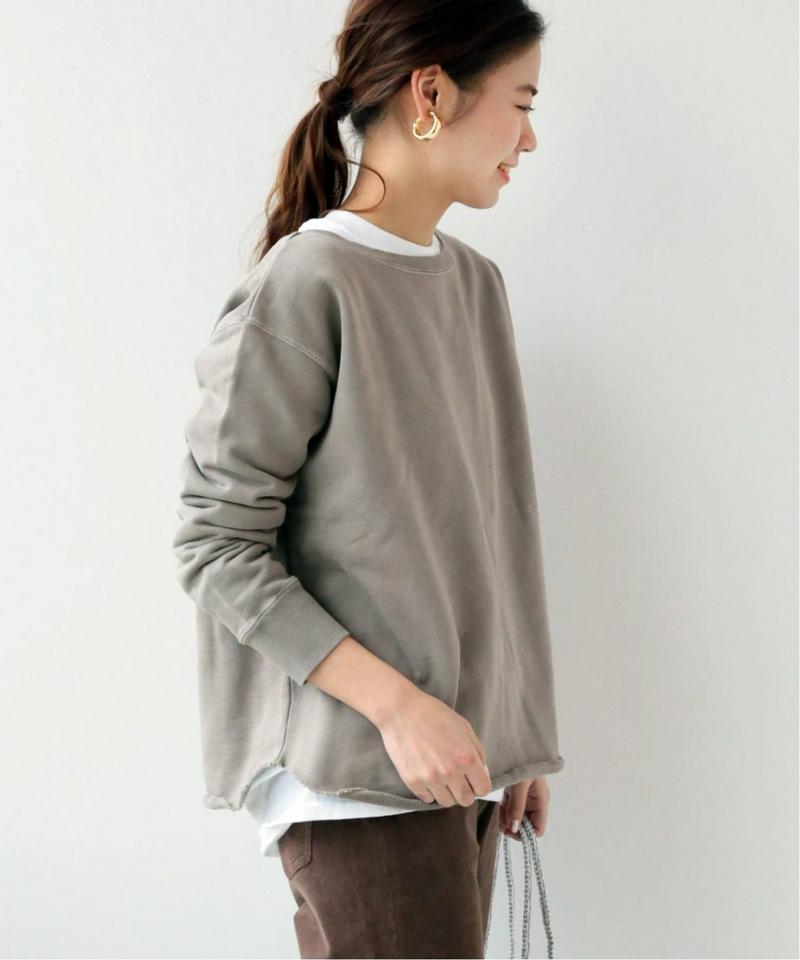 《追加》ピグメントバッククロススウェット◆（JOURNAL STANDARD relume）