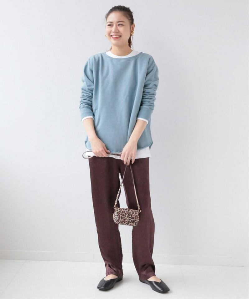 《追加》ピグメントバッククロススウェット◆（JOURNAL STANDARD relume）