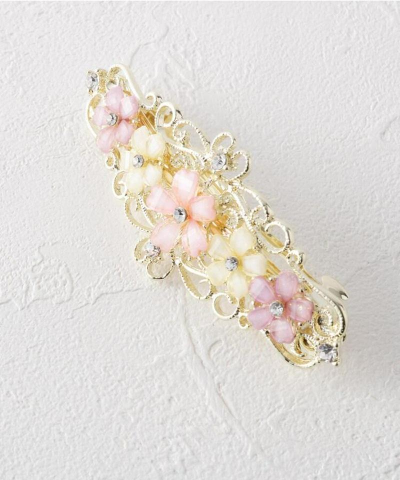 桜モチーフスカシバレッタ