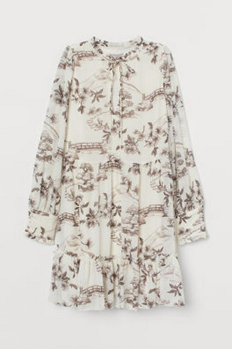 シフォンワイドワンピース