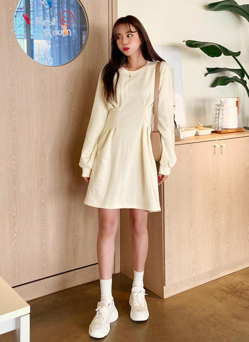 ウエストタックミニワンピース