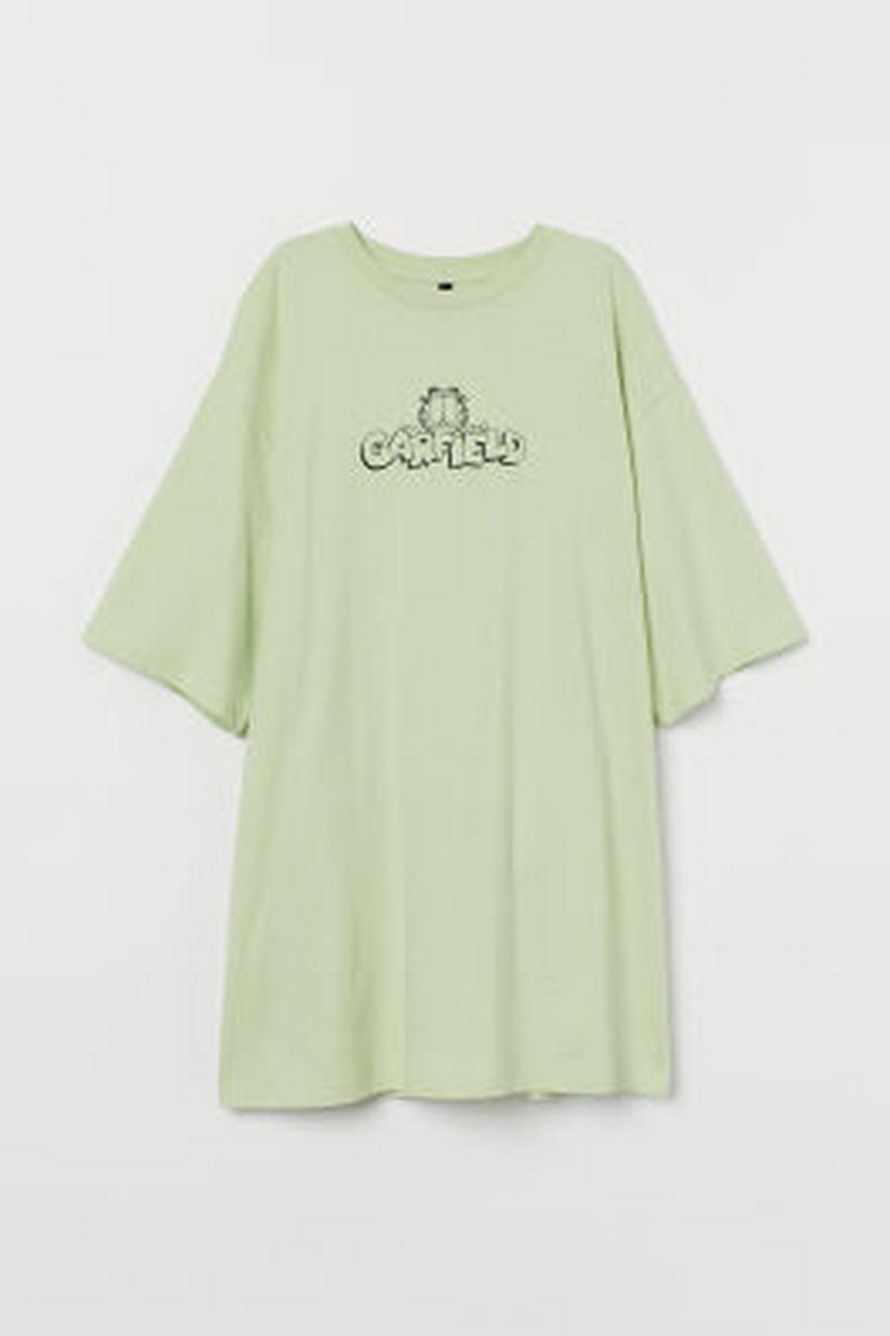 オーバーサイズTシャツワンピース
