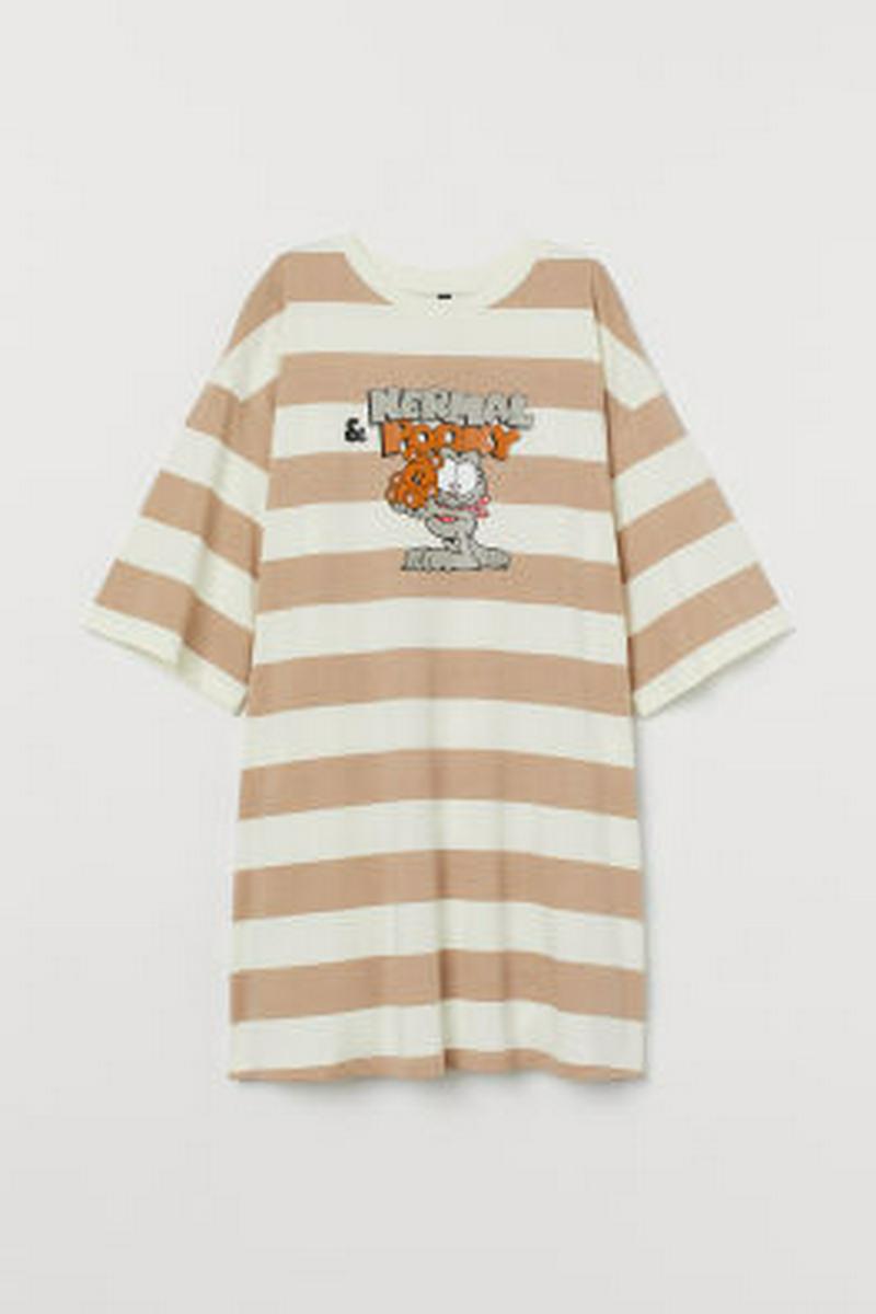 オーバーサイズTシャツワンピース
