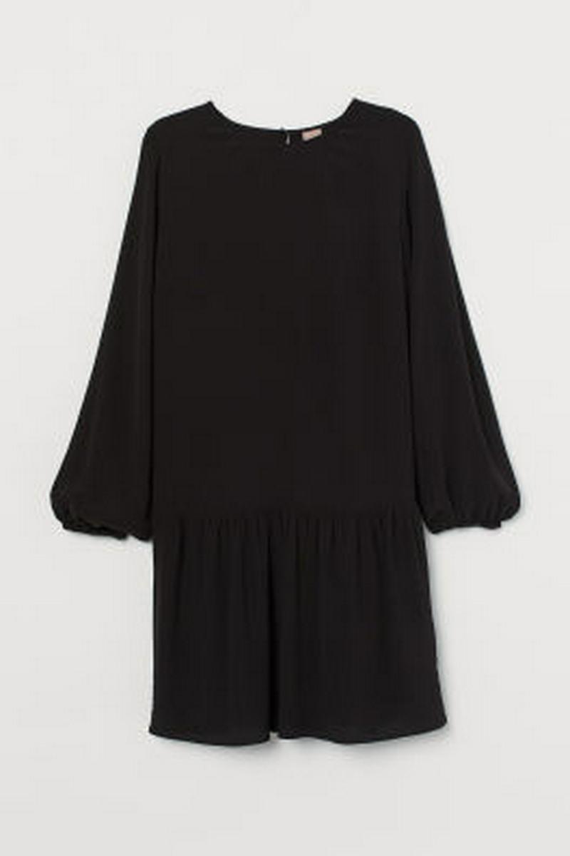 H&M+ クレープワンピース