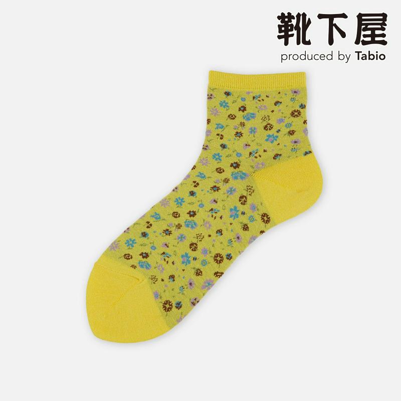 【全品送料無料★〜6/11 23:59迄】【あす楽】【Tabio】 小花柄ソックス / 靴下屋 靴下 タビオ くつ下 レディース 日本製
