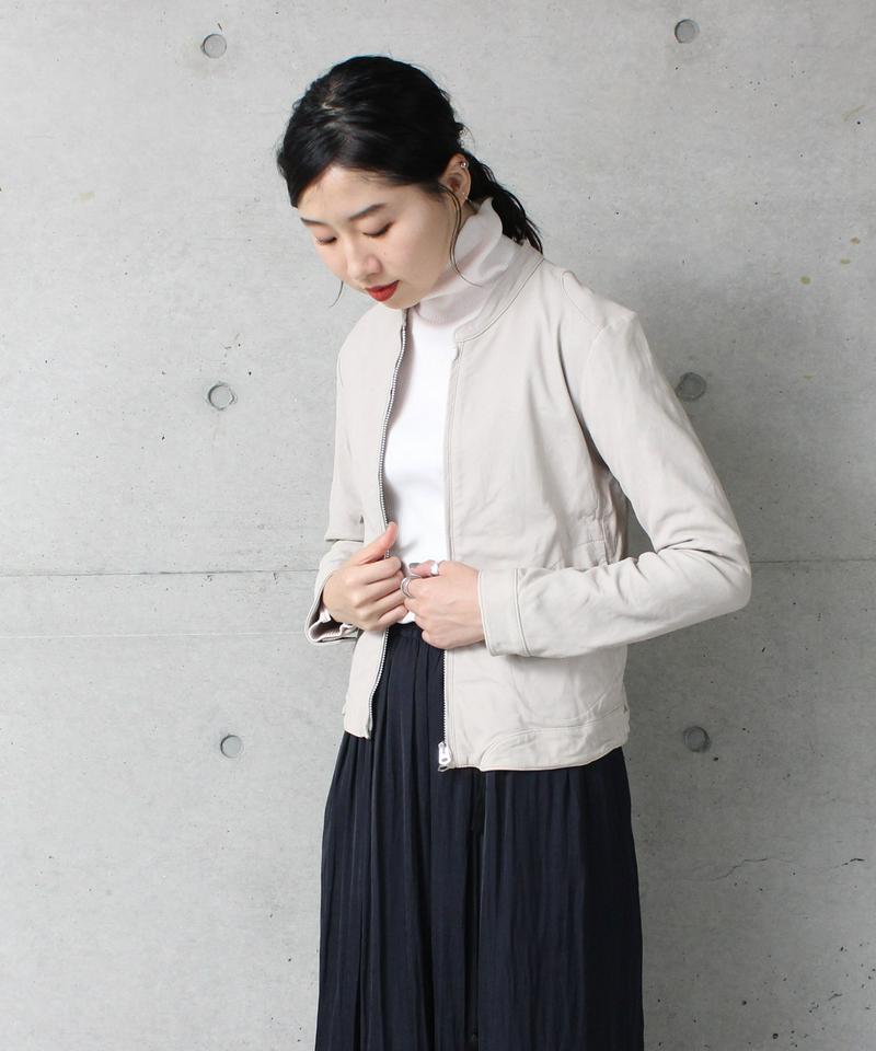 SHEEP LEATHER ZIPブルゾン（nitca）