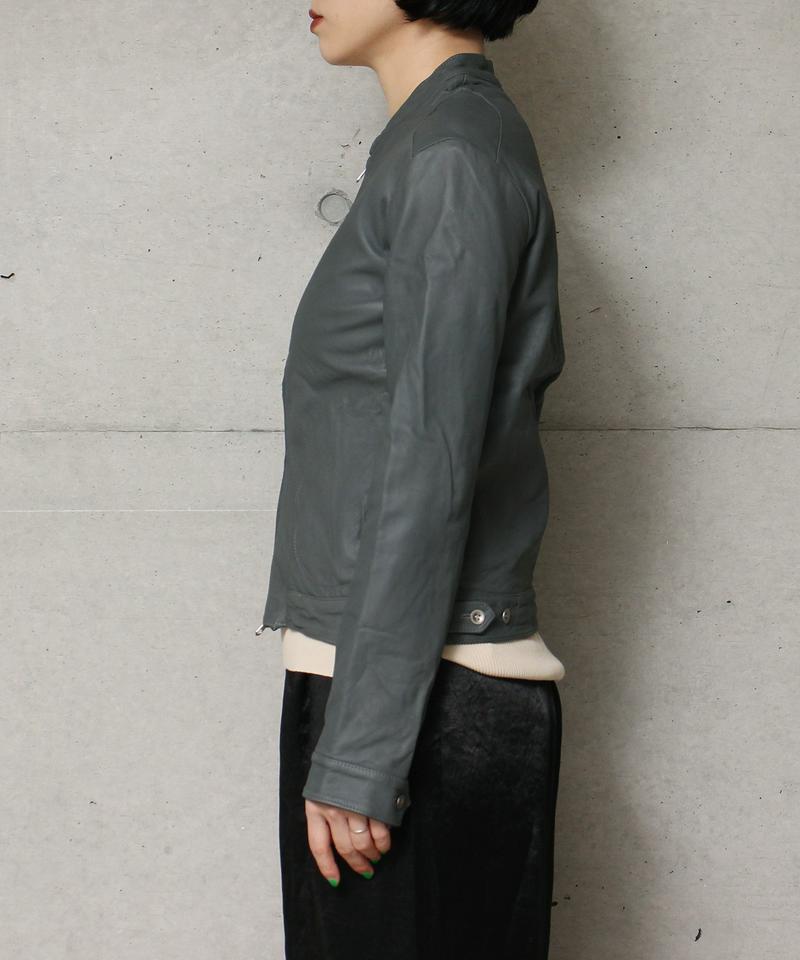 SHEEP LEATHER ZIPブルゾン（nitca）