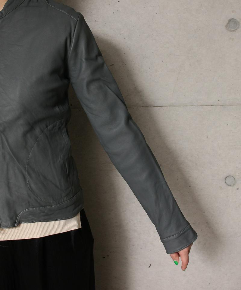 SHEEP LEATHER ZIPブルゾン（nitca）