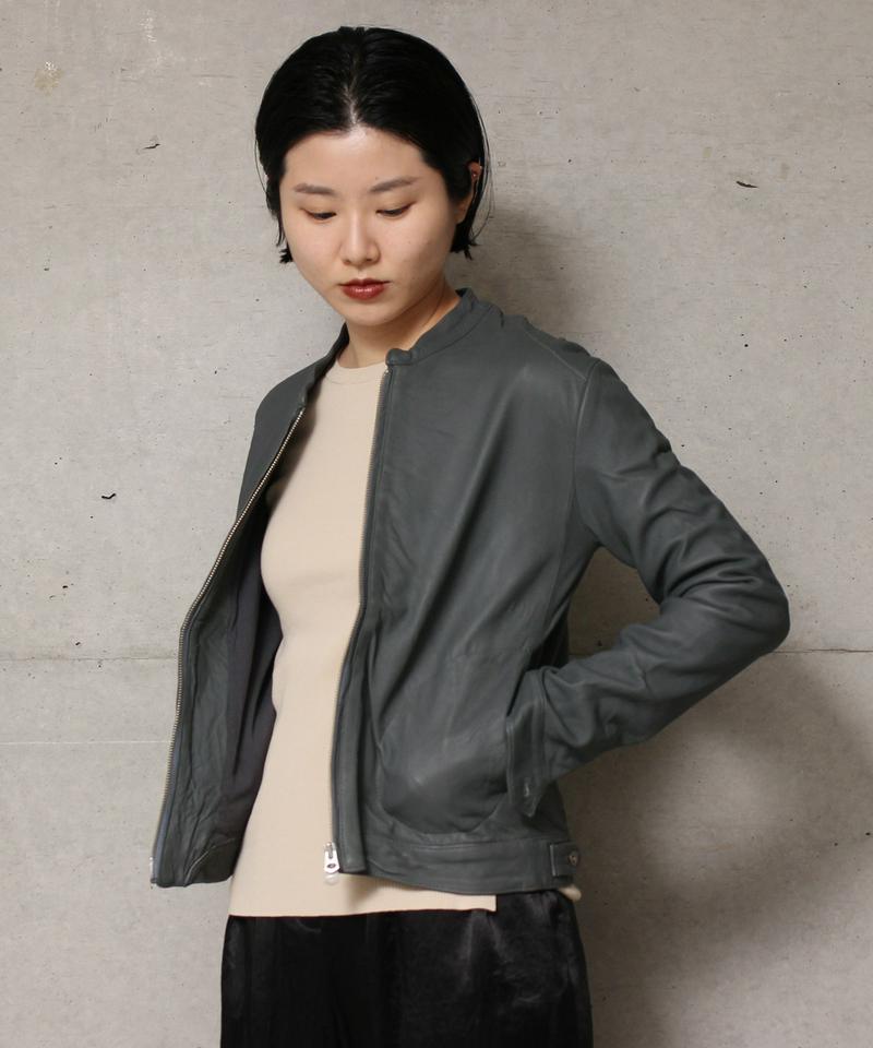 SHEEP LEATHER ZIPブルゾン（nitca）