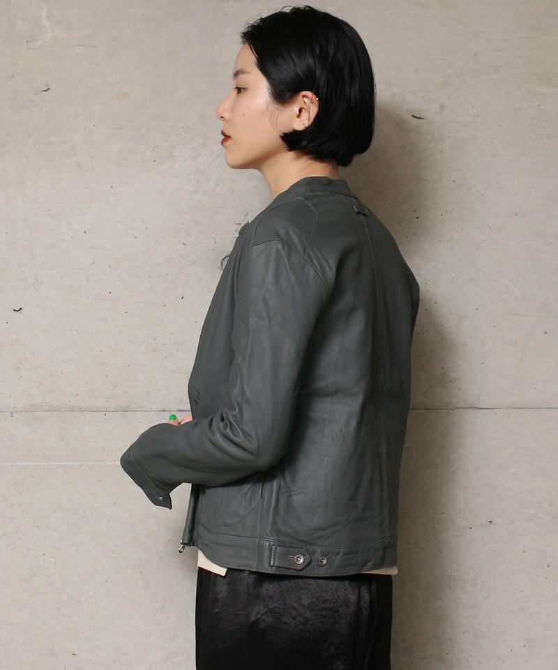 SHEEP LEATHER ZIPブルゾン（nitca）