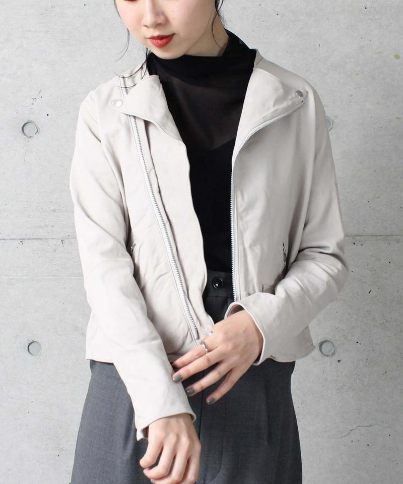 SHEEP LEATHER　ライダースジャケット（nitca）